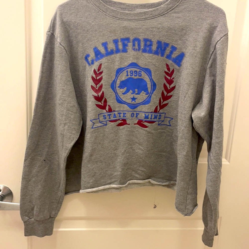 Crop sweater